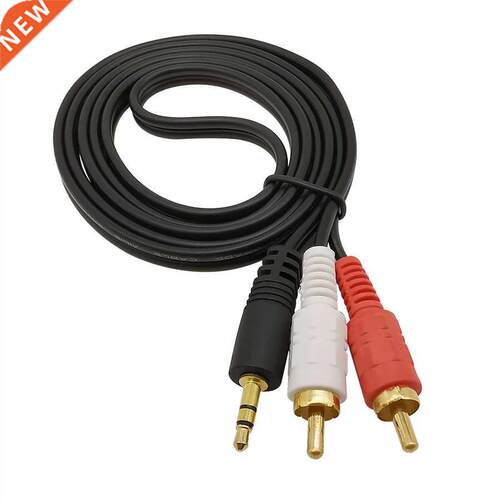 1Pcs one to two Audio Cable Stereo 3.5mm Male Plug to 2x RCA