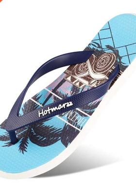 2021 Flp Flops Men Beach Summer Shoes Man Soft Massage Home