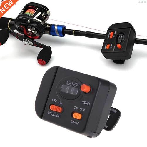 Length Counter Clip On Rod Meter Gauge Depth Finder Digital