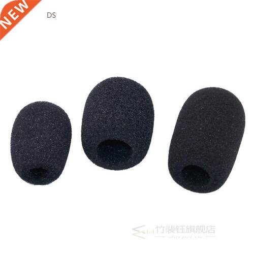 10PCS Microphone Windscreen Sponge Cover Headset Mic Foam Co