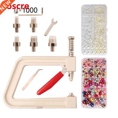 Mold Manual Punching Pearl Setting Machine Rhinestones Fixin