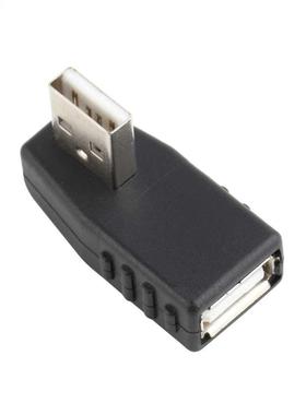 90 degree USB 2.0 A Male Female adapter connecter for laptop
