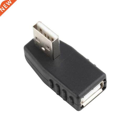 90 degree USB 2.0 A Male Female adapter connecter for laptop