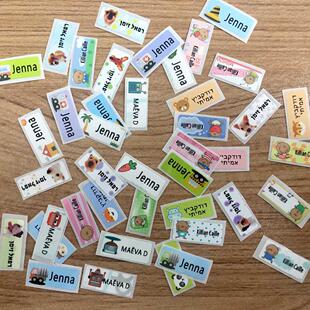 100Pcs Ne Tag Sticker Customize Stickers Waterproof Perso