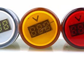 22mm voltmeter AC50~600V volt gauge voltage meter volt meter