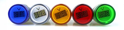 22mm voltmeter AC50~600V volt gauge voltage meter volt meter