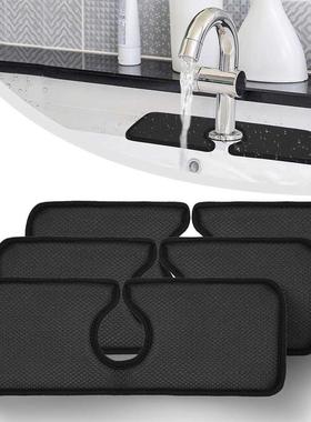 1/PCS Kitchen Faucet Absorbent Mat Sink Splash Guard Faucet