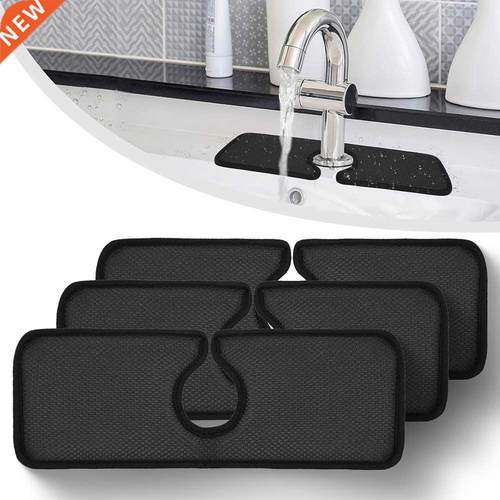 1/PCS Kitchen Faucet Absorbent Mat Sink Splash Guard Faucet