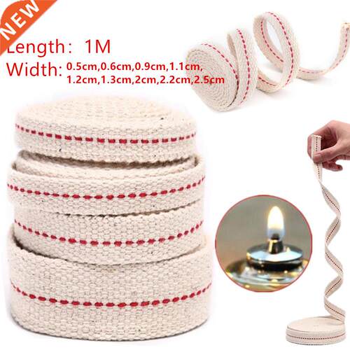 Material Strong Flat Cotton Wick Core For Kerosene Burner St