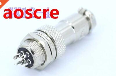 1pcs GX12 4 Pin Male Female 12mm Wire Panel Connector Avia