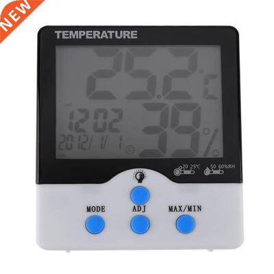 Humidity Temperature Tester Moisture Meter Backlit LCD Therm