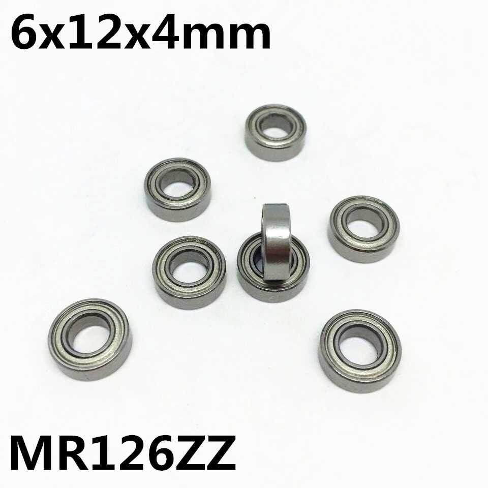 50Pcs MR126ZZ L-1260ZZ 6x12x4 mm Deep Groove all earing Mi