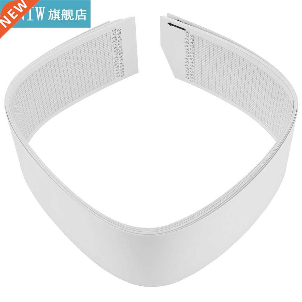 10pcs/set 66 Blank Paper Tape Strip For 30 Note DIY Hand C
