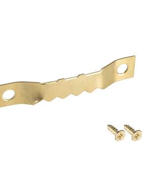 Sawtooth Hangers, 1 3/4 Inch Double Hole w Screws 适用于 Han