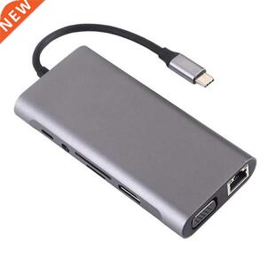 USB HUB Docking Station Type C Adapter USB 3.0 4K HDMI-compa