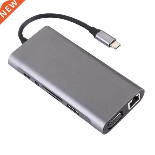USB HUB Docking Station Type C Adapter USB 3.0 4K HDMI-compa