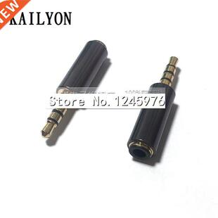 100pcs DC3.5 female seat to 3.5 male first 4 section high q