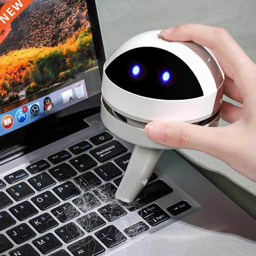 Desktop Vacuum Cleaner USB Rechargeable Keyboard Cleaning Ha