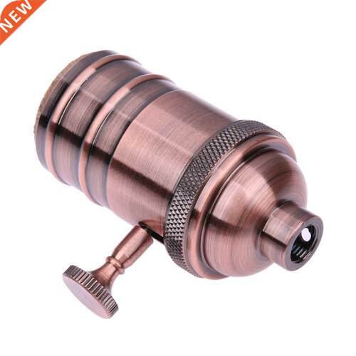 E27 Retro Lamp Holder Bronze Color Edison Light Holder Class