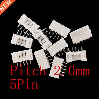 50Pcs/lot JST PH 2.0mm Pitch Straight Needle Plastic Housing