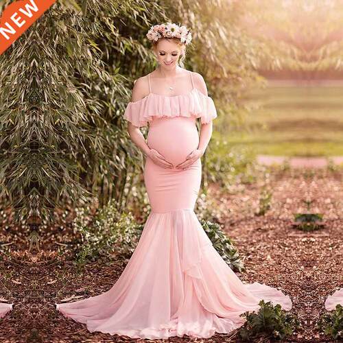 Maternity photography props Pregnancy Clothes Cotton Mermaid