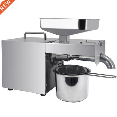 Small Automatic Coconut Flaxseed Nut Seeds Oil Press Machine