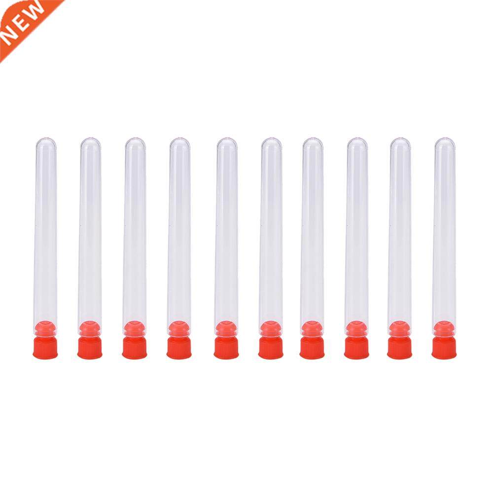 10 pcs/set Plastic Test Tube With Cork 12x100mm Clear Weddin