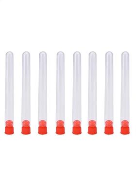 10 pcs/set Plastic Test Tube With Cork 12x100mm Clear Weddin