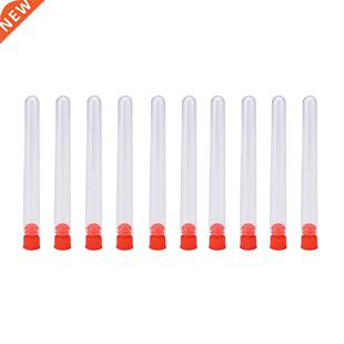 10 pcs/set Plastic Test Tube With Cork 12x100mm Clear Weddin