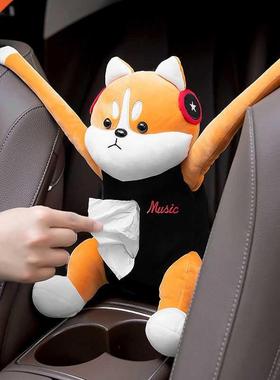 Car Tssue Box Pumpng Car wth Hangng Car nner Armrest Bo