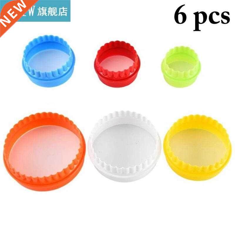 6Pcs/Set Cake Molds Food Grade Plastic Cookie Cutter