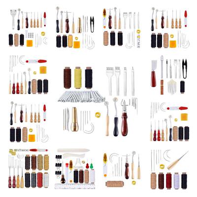 Professional Leather Craft Tools Hand Sewing Stitching Punch