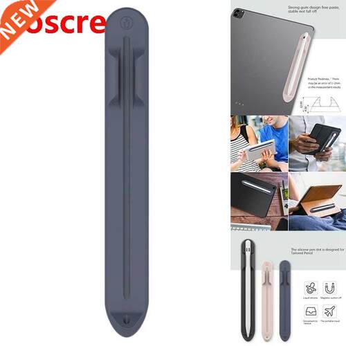 Silicone Pen Holder for Apple Pencil 1 2 Gen Magnetic Pen Ho