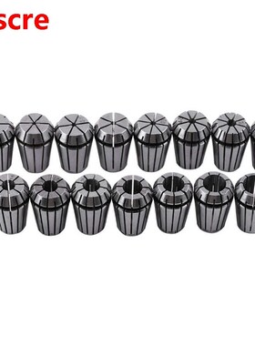 15pcs ER20 Spring Collet Set 1-13mm for CNC Work Holding Eng