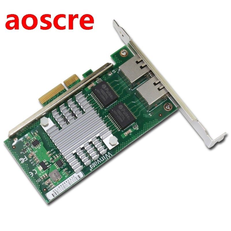 Winyao WYI350-T2V2 PCI-e X4 Two-port server gigabit nic inte