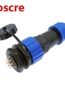SP20 Straight waterproof connector 1 ipn 2 pin 3/4/5/6/7/9/1