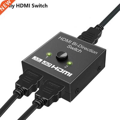 4K 2K High Speed Video HDMI-compatible Splitter 1 Input 2 Ou