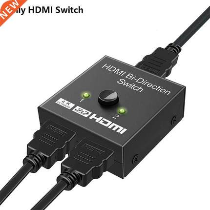 4K 2K High Speed Video HDMI-compatible Splitter 1 Input 2 Ou