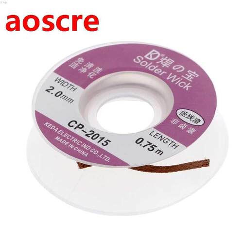 2mm Desoldering Solder Braid Wick Remover Cable Wire New L29