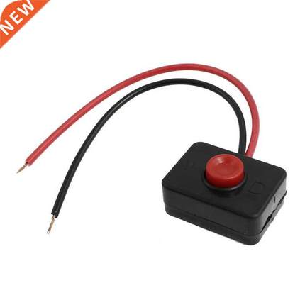 DC 12V2A Adhesive base button momentarily action wired switc