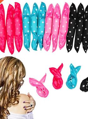10 Pcs/Lot Hair Curlers Soft Sleep Pillow Hair Rollers Set B