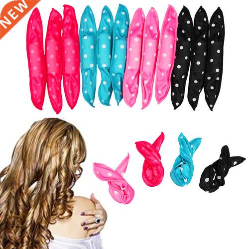 10 Pcs/Lot Hair Curlers Soft Sleep Pillow Hair Rollers Set B