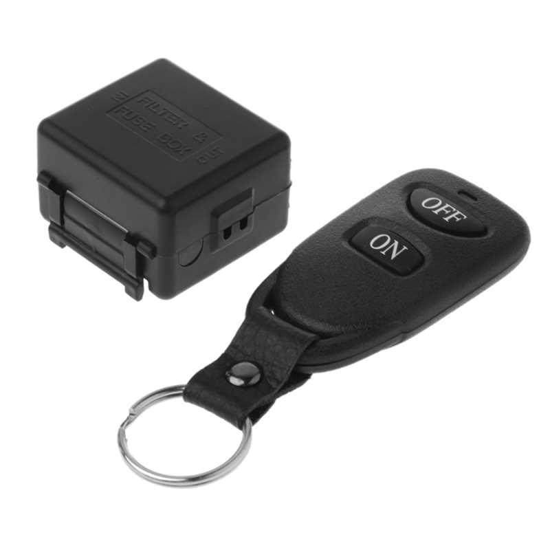 DC 12V 10A 1CH RF Wireless Remote Control Switch 4MHz Rec