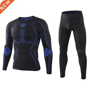 Winter Thermal Underwear Men Underwear Sets Compression Flee
