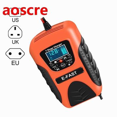 Portable 12V7 segment multi-battery lead-acid battery charge