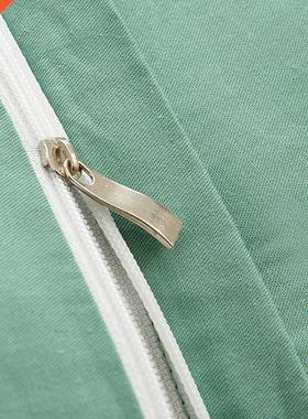 White Duvet Cover Solid Color Comforter Cover Skin Friendly