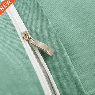 White Duvet Cover Solid Color Comforter Cover Skin Friendly