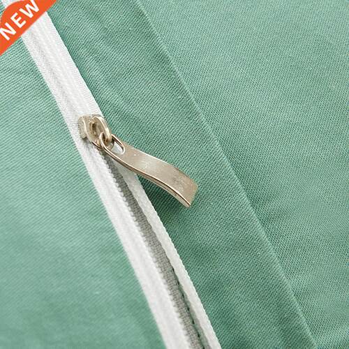 White Duvet Cover Solid Color Comforter Cover Skin Friendly
