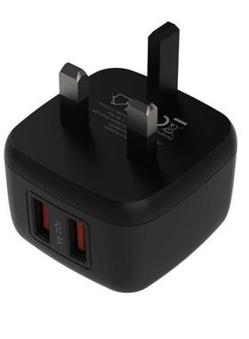 WOPOW 5V 2.4A Smart USB Charger 2 Ports Quick Charger Adapte