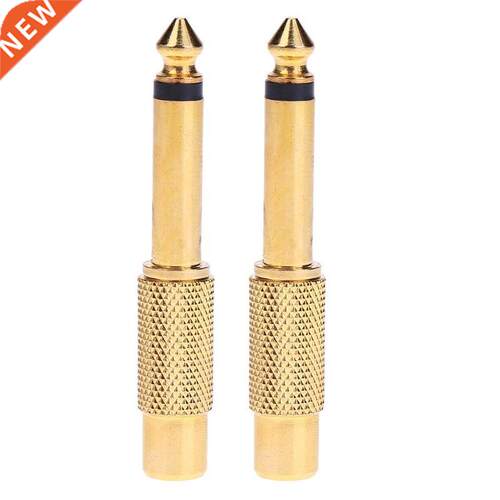 6.35mm Stereo Microphone Plug Assembly 1/4in Mono Male Jack